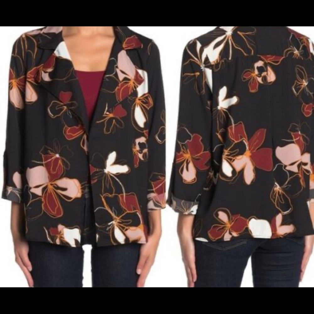 14th & Union Floral Jacket